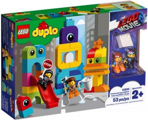 lego 10895 emmet and lucys visitors from the duplo 10895 planet