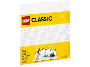 LEGO White Baseplate 11010