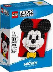 Lego Disney Eeyore Keyring 854203