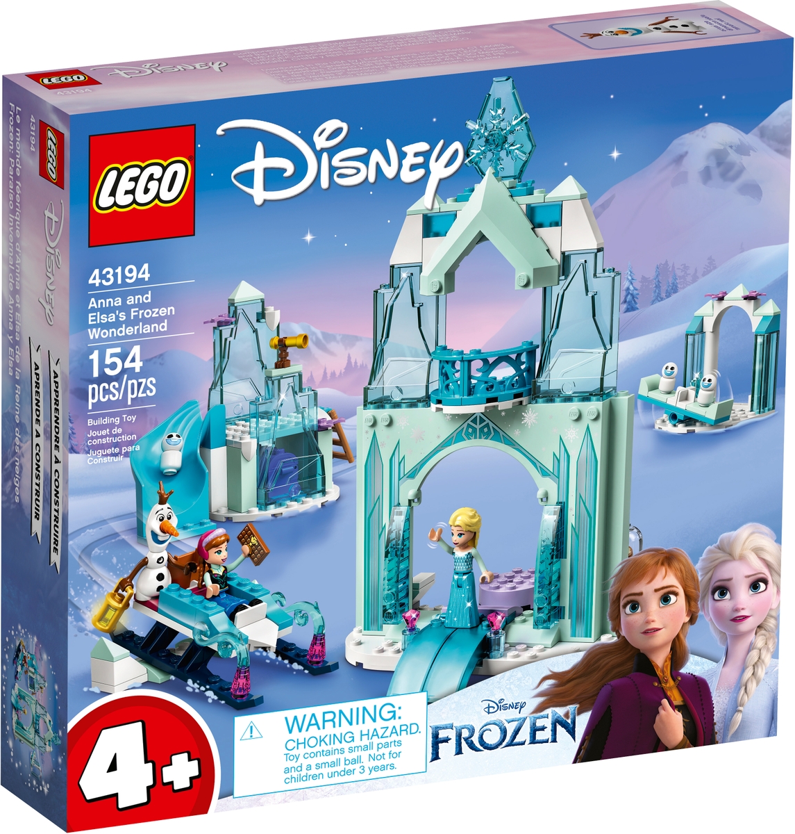 LEGO Anna and Elsa’s Frozen Wonderland 43194 – $79.99