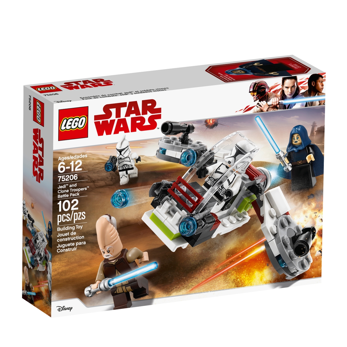 LEGO 75206 Jedi and Clone Troopers Battle Pack