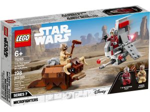 lego 75265 t 16 skyhopper vs bantha microfighters