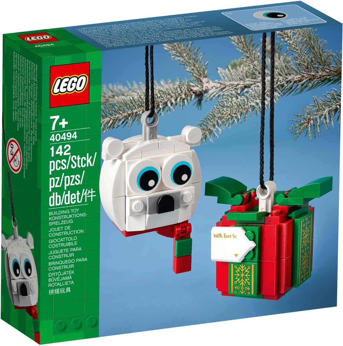 lego 40494 polar bear gift pack