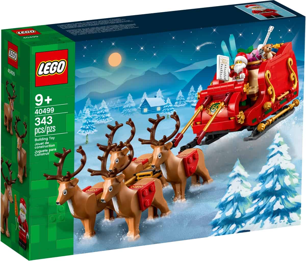 lego 40499 santas sleigh