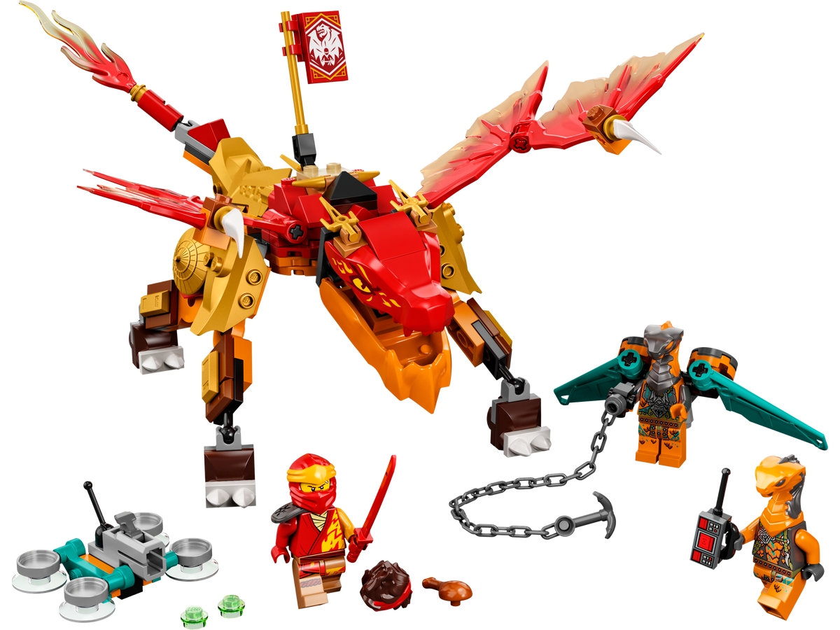 LEGO Kai’s Fire Dragon EVO 71762 – $49.99