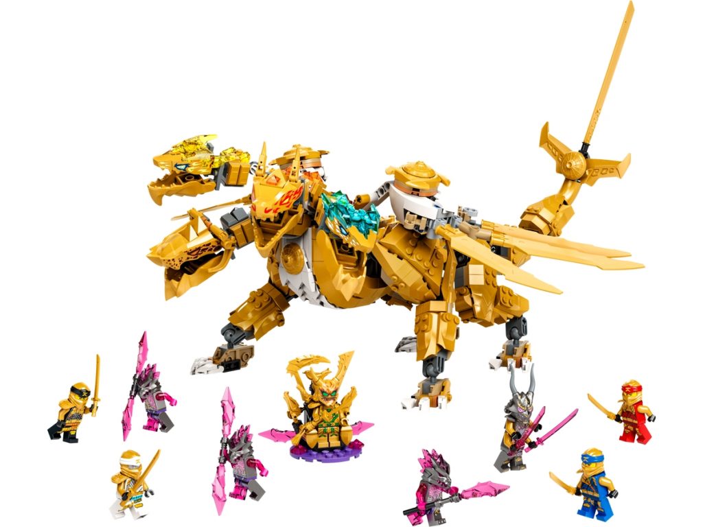 LEGO Lloyd’s Golden Ultra Dragon 71774 – $249.99