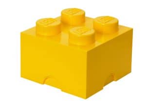 lego 5004893 4 stud yellow storage brick