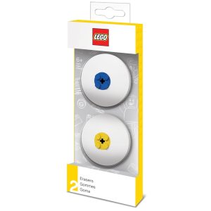 lego 5005108 erasers blue yellow