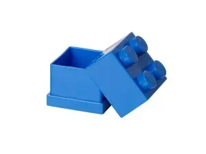 lego 5006183 4 stud blue mini box