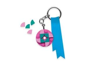 lego 5006278 round 4x4 key chain