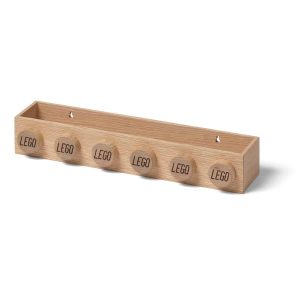 lego 5007107 wooden book rack light oak