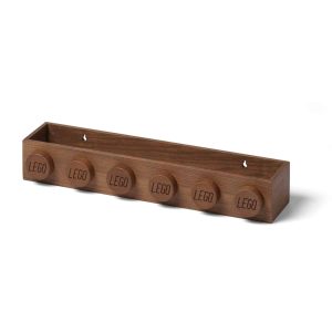 lego 5007108 wooden book rack dark oak