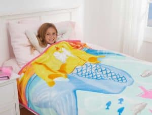 lego 5007185 mermaid 46 in x 60 in throw