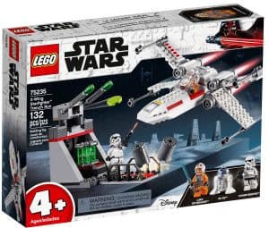 lego 75235 x wing starfighter trench run