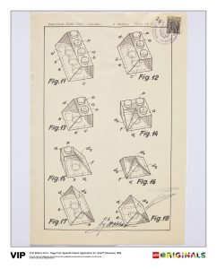 spanish patent lego 5006001 elements 1958